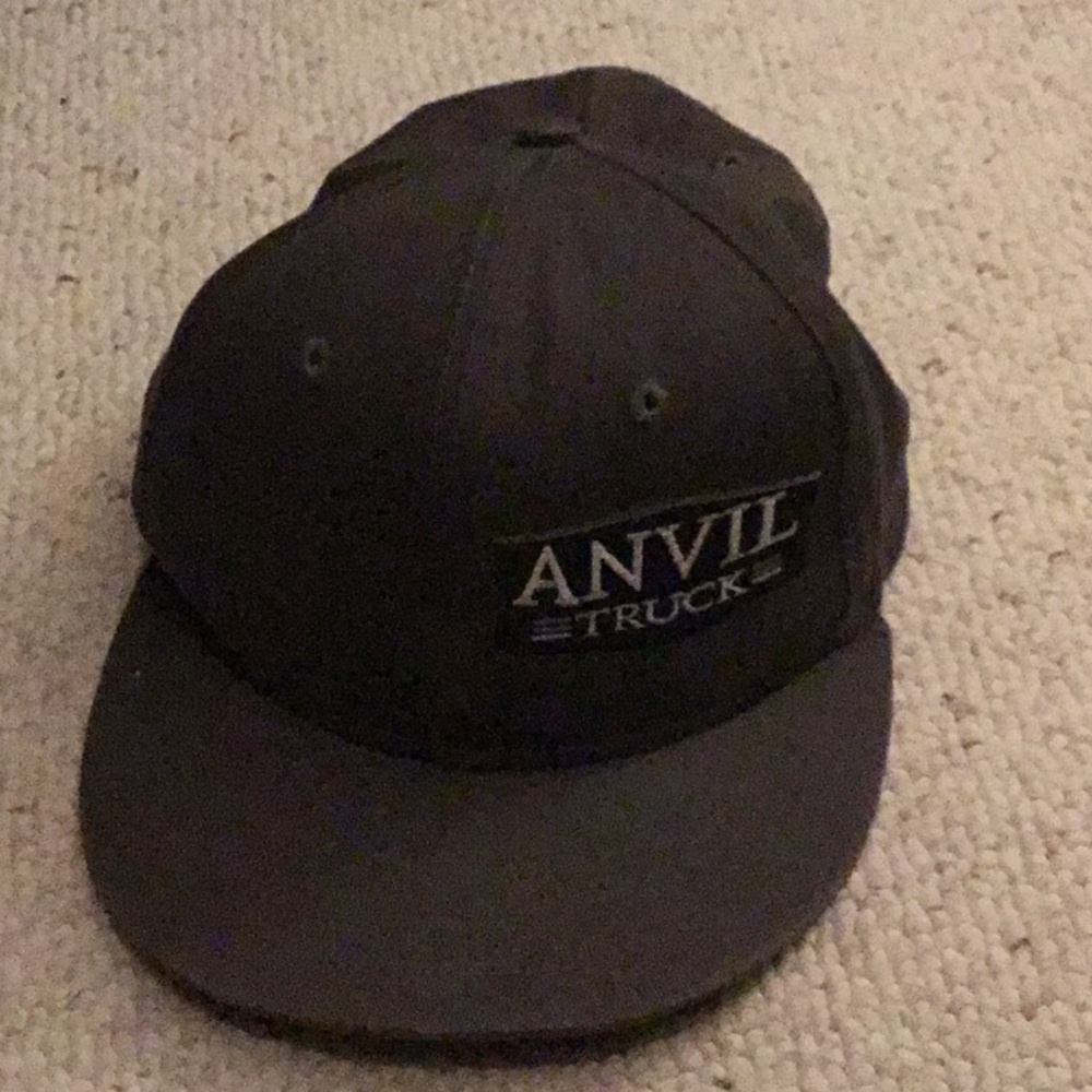 Vintage Anvil Truck hat with snap back!